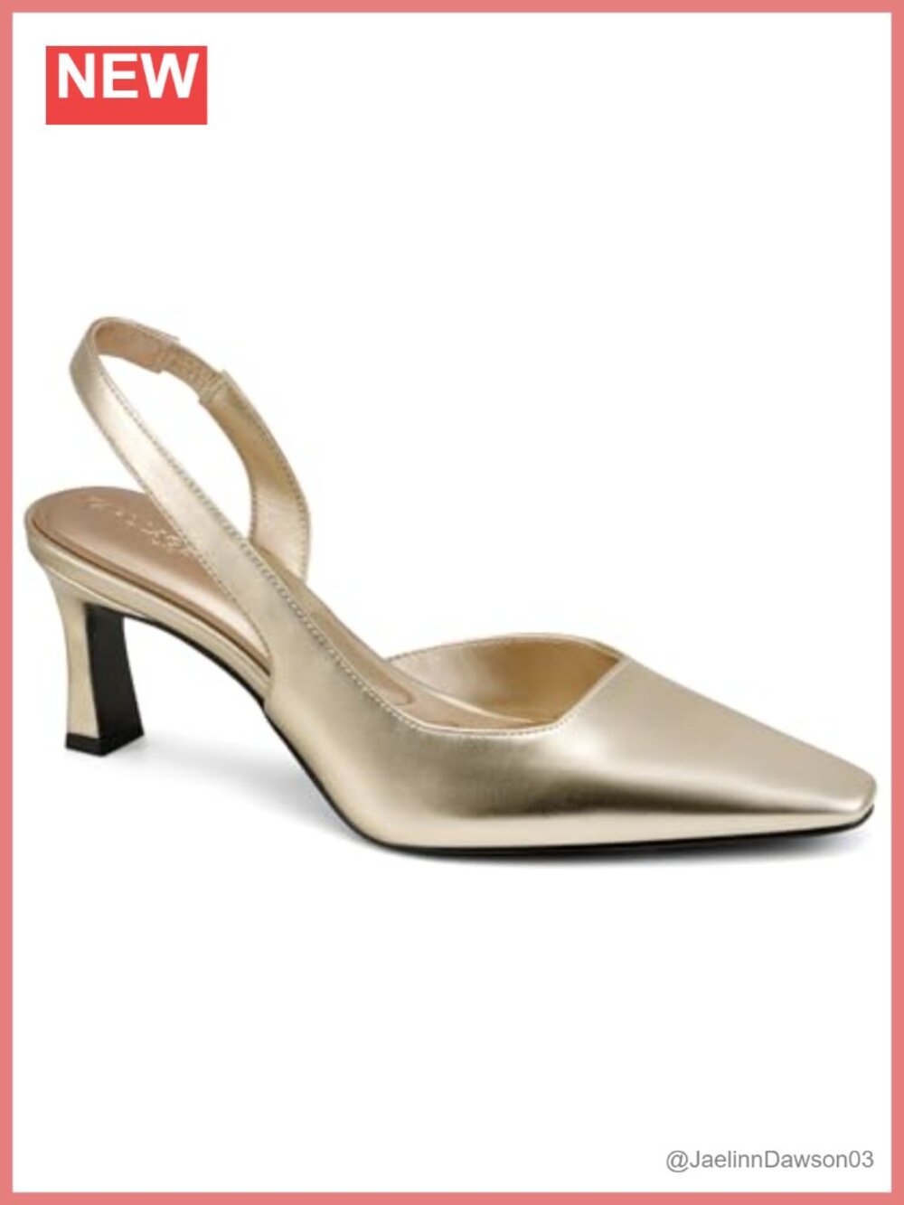 Karl Lagerfeld Sheenz Pointed Toe Slingback Heels - Block Heel Pumps